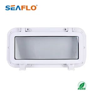 Seaflo Rectangle Shape Boat Porthole Window Trademark SEAFLO Specification CE Model NO. SFPP1-04 HS Code 7007111090 Open Style - Image 1