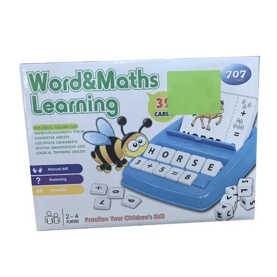 Word Math Learning English Word Learning Fantasy Board Games Dice Game Matching Game - Image 2
