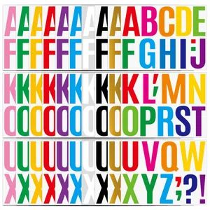 English Letter Stickers Small Size Waterproof Decorative Numeric Letter Ledger Stickers - Image 5