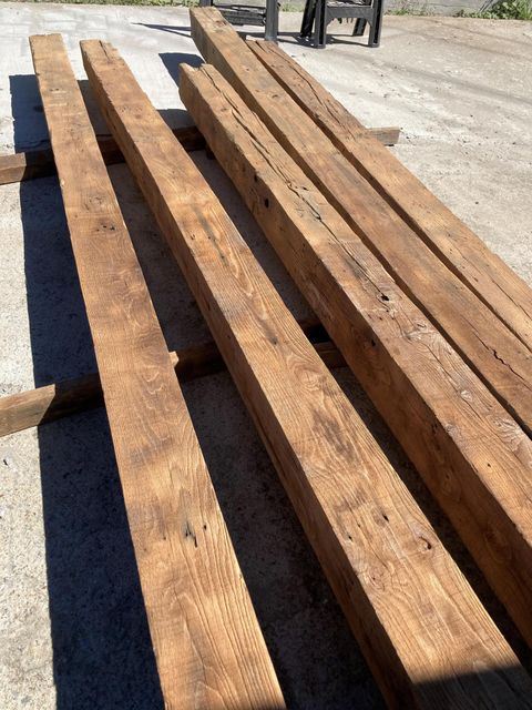 Planed Oak Beams | White Oak Wood Beams For Sale At Wholesale Price - Image 4