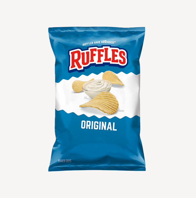Ruffles Potato Chips Classic Flavor Crunchy Snack Packaging For Retail Sale With Delicious Taste Quality Ingredients - Image 2
