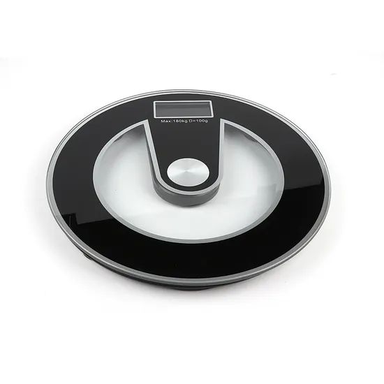 Digital Body Scale Bathroom Scale 180kg MOQ 100PCS Unit Kg/Lb Shape Round Power Battery Division 0.1g Thickness 6mm Color Black,Red - Image 1