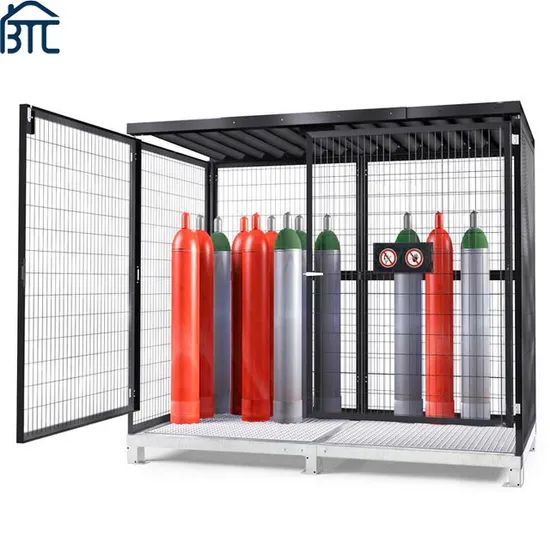 Best Price Customized Safety Steel Mesh Cage Gas Bottle Storage Unit Cages - Image 3