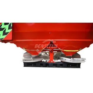 Tractor Mounted Fertilizer Spreader with Large Hopper and Dual Discs for Granular Fertilizer Spreading - Image 2