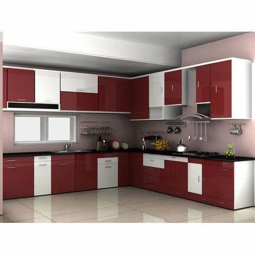 Kitchen Designing Services Colour Natural Material Wooden Appearance Modern Service Mode Onsite Finish Type Polished Kitchen Design U- - Image 13