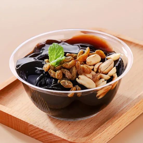 Disposable Transparent Plastic PS Food Bowl for Wedding Party Events - Image 1