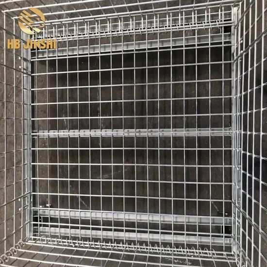 Foldable Galvanized Wire Mesh Container Storage Cages - Image 3