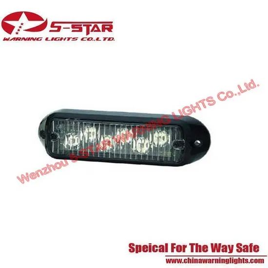 LED Grille 6W LED Strobe Flashing Emergency Vehicle Warning Light - Image 2