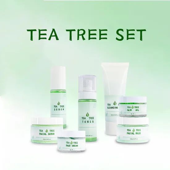 Beauty Cosmetics Skin Care Exfoliating Deep Cleansing Tea Tree Facial Scrub - Image 6