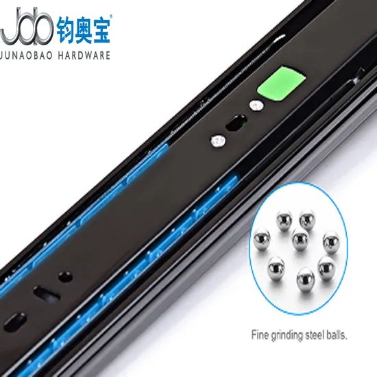 45mm Ball Bearing Slide Furniture Hardware Telescopic Drawer Slides - Image 1