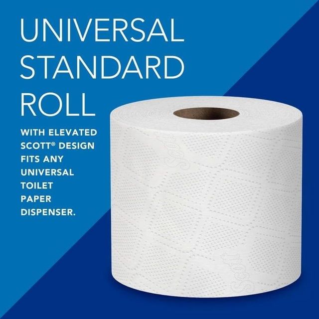 Scott Professional Standard Roll Toilet Paper 2-Ply – 80 Rolls - Image 3