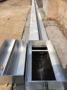U Shape Polymer Concrete Linear Drain Outdoor Invisible Slot Drainage Channel - Image 4