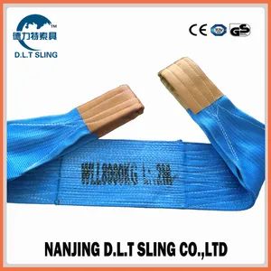 High-Strength Flat Webbing Sling for Lifting Shape Flat Width 90mm Model NO. WS Origin China W.L.L(Kg) 3000 Standard - Image 3