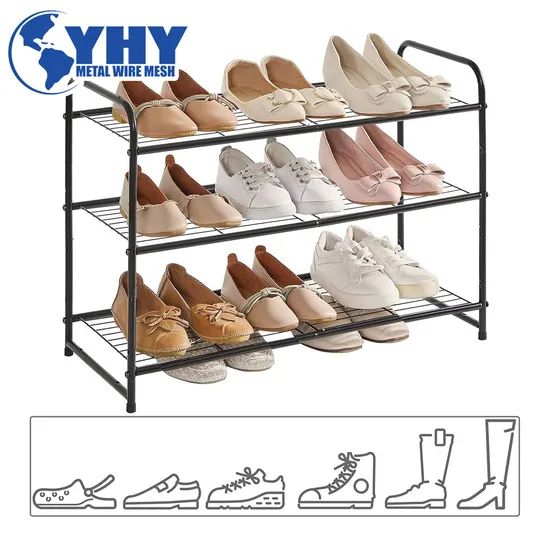 Multi Tier Shoe Rack Organiser Quick Assembly No Tools Required - Image 3
