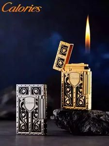 Calories Paint Surface Inflatable Emperor Shield High End Lighter Men s Gift - Image 4