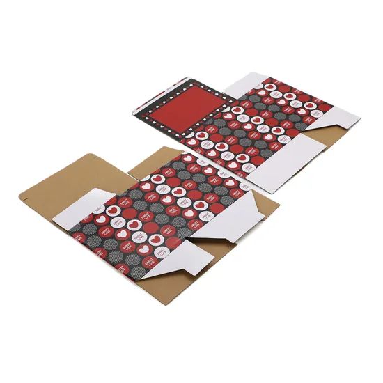 Eco-Friendly Embossed Paper Gift Box Packaging with Glossy Finish - Image 6