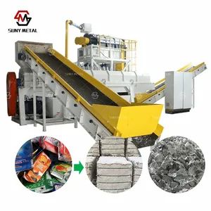 Composite Packaging Waste Recycling Machine for Paper Plastic Separation Aluminum Plastic Sorting Equipment - Image 2