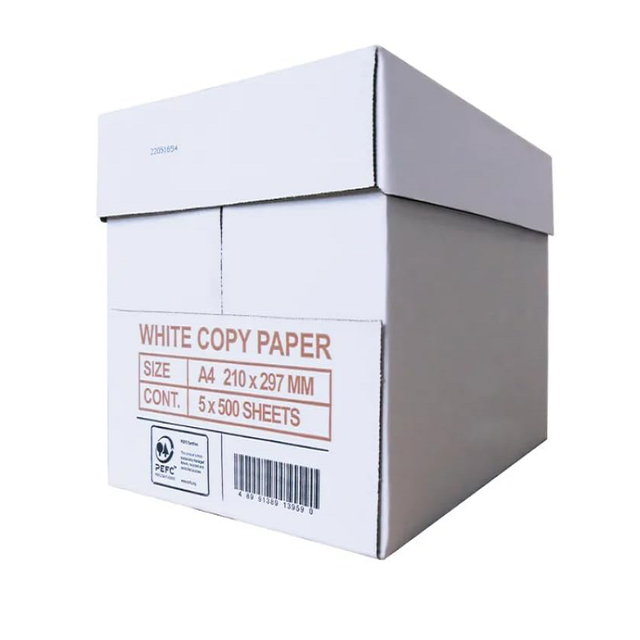 A4 Copy Paper Premium 75gsm Smooth White Printing Sheets Office Use High Quality Copier Paper for Inkjet Laser Printing Pack Box - Image 4