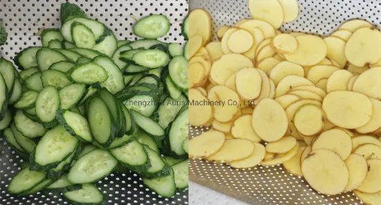 300kg/H Fruit Vegetable Slicing Machine Type Cutter Power 0.75KW Voltage 220V Trademark Auris Model NO. AQP-300 HS Code - Image 6