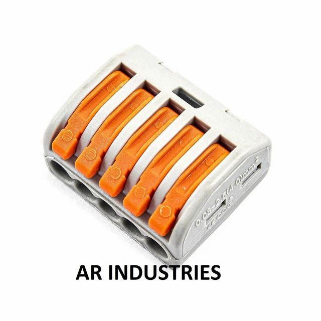 Cables And Connectors PCT 212 Capacity 2 Color Grey Type F Type Number Of Pins 4 Pole Count 3 Pole Size 2 mm, 2.5 Mm Pitch Size 0.5 - Image 4