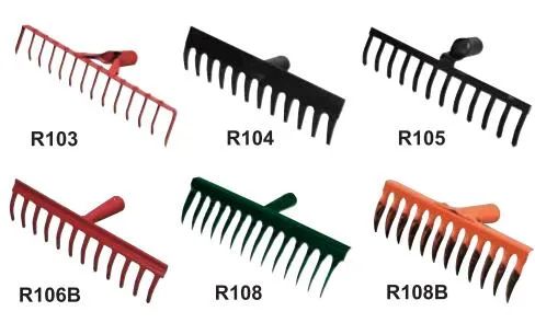 Railway Steel Rake Head Garden Rake Item No. R108 Model NO. R108 HS Code 82013000 Shape Sharp Rake Scope Agriculture Teeth Single - Image 6