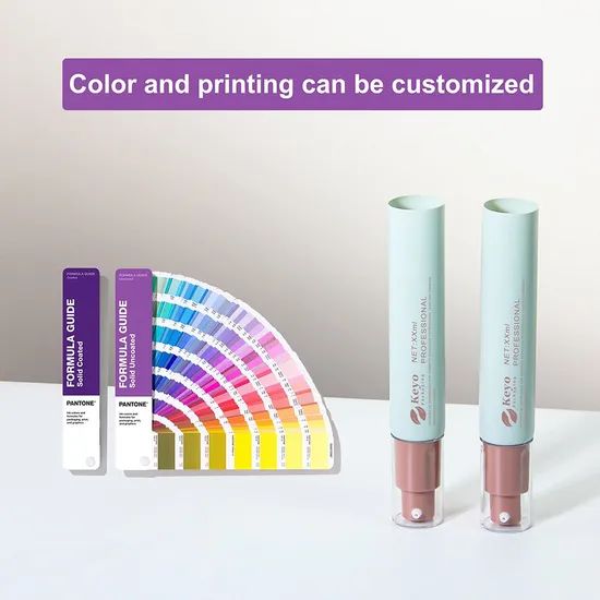 30g 20ml PE Plastic Squeeze Cosmetic Packaging Airless Pump Bb Cc Cream Tube Sunblock Sunscreen Cream Tube - Image 5
