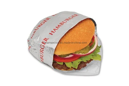 Hamburger Aluminium Foil Coated Paper Temper Soft Origin China Treatment Coated Trademark MAXCOOL Material Aluminum Thickness - Image 2