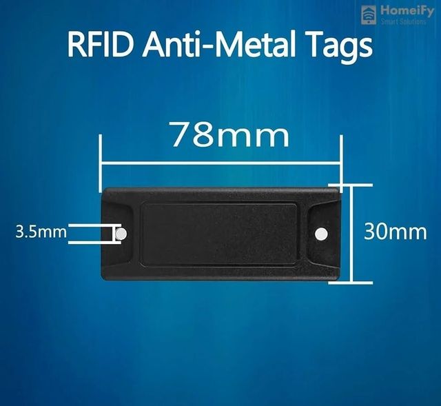 13.56 Mhz Rfid Anti Metal Tag Size Small Type Active RFID Frequency 13.56 MHz Frequency Support Hf And Uhf Material Abs, Epoxy, Or - Image 5