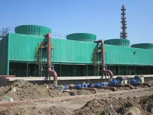 Design of Industrial FRP Cooling Tower Origin China Material FRP ...