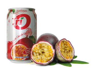 Tribeco Vietnam - TriO Brand Name Passion Fruit Juice with can pack - Image 4