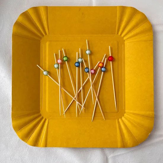 Disposable Bamboo Bar Tools Fruit Pick Skewer Sustainable Yes Biodegradable Yes HS Code 4421911090 Heat Resistance Yes FSC Confirm with FSC - Image 3