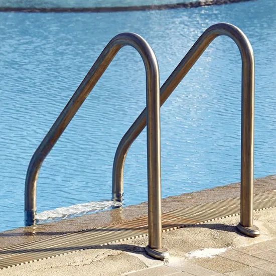 Factory Swimming Pool Equipment Portable Stainless Steel Ladder Steps - Image 2