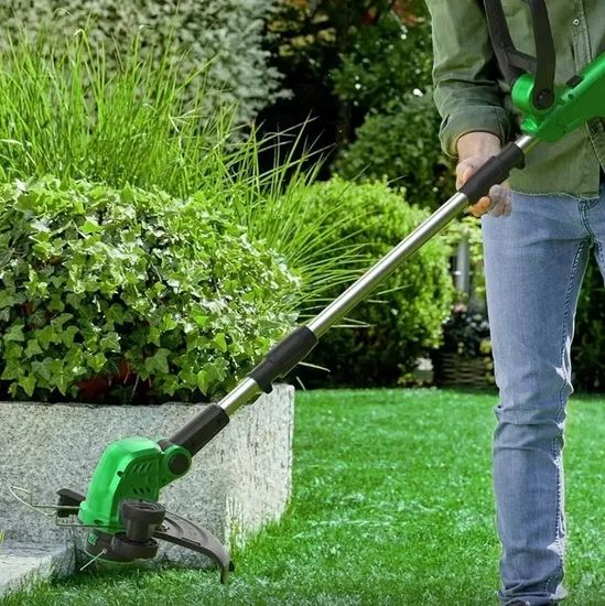 600W Telescope Type Corded Electric Grass Trimmer with 30cm Cutting Width, Nylon Line Spool (GR019-B) - Image 4