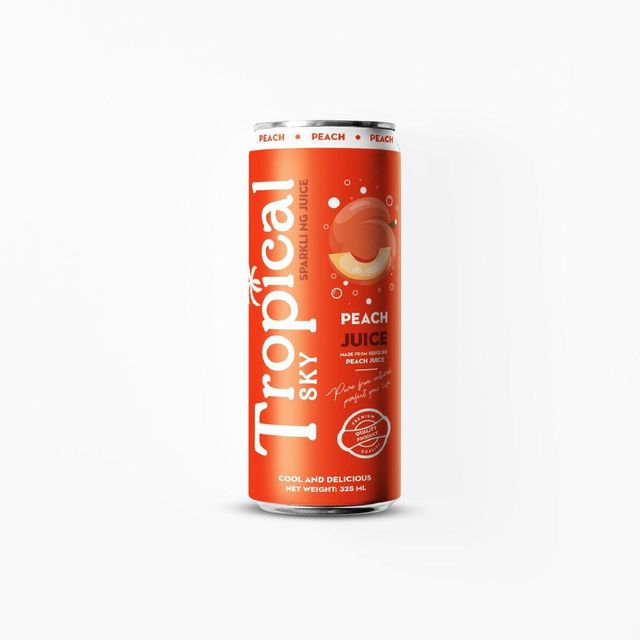 Premium Sparkling Watermelon Juice 330ml Canned Tropical Sky/OEM Brand - Image 3