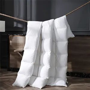 Organic Cotton Shell Duvet Insert Bamboo Fiber Quilts Origin China Pattern White Age Group Adults Usage Home, Hotel HS Code 9404904000 - Image 1