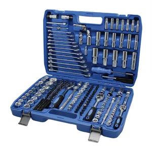 216 PCS Car Repair Tool Box Combination Mixed Tool Kit Hand Socket Ratchet - Image 3