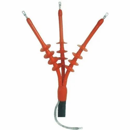 3 Core Outdoor Termination Kits Power 11/33 KV Core Type 3 Core Insulation Material PVC Conductor Material Copper Maximum Ambient Temperature -40 to +80 deg - Image 1