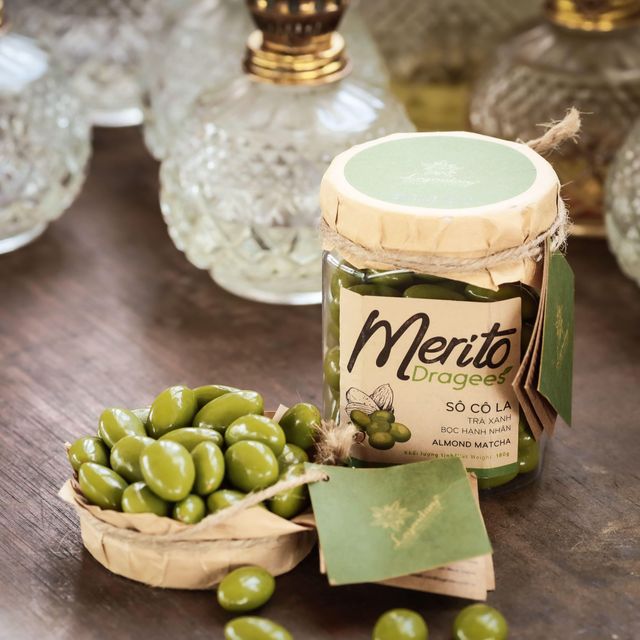 OEM Service Matcha Chocolate Dragees Almond Nuts Inside Bittersweet Flavor for Wholesale Low MOQ Free Samples for Distributing - Image 3