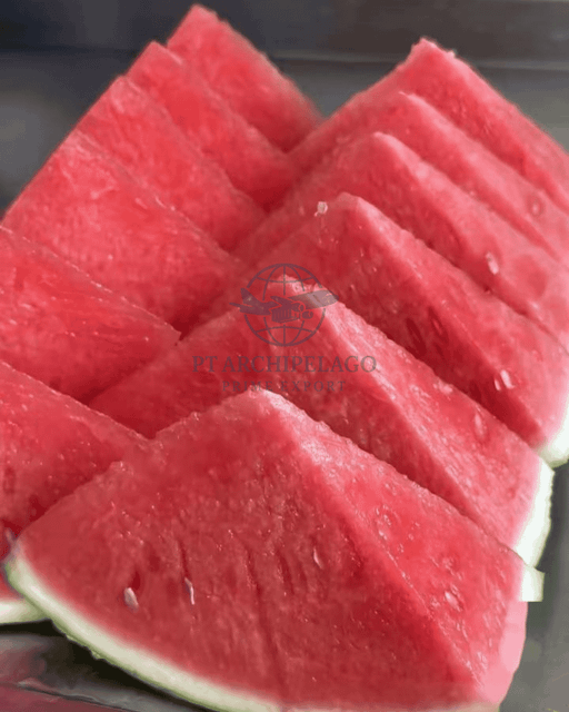 watermelon / Indonesian watermelon / tropical fruit Color Green Packaging by request - Image 1