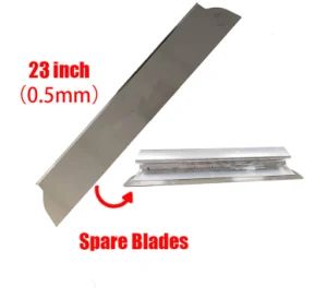 Stainless Steel Putty Trowel Set Plastering Trowels Model NO. H311 Size 1 32 Inches Size 2 23 Inches Trademark YAZHONG Blade Length - Image 1