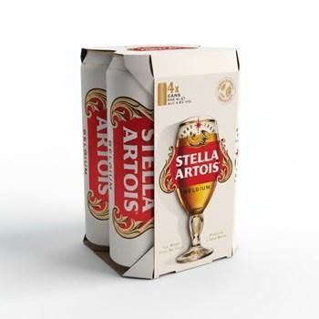 Stella Ar tois Premium Lager Beer Cans 4x568ml - Image 3