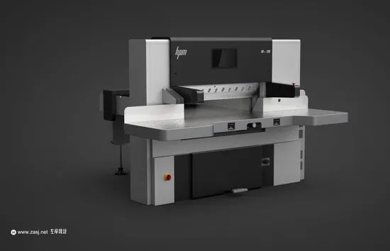 High Speed Intelligent Guillotine Program Control Hydraulic Paper Cutter - Image 2