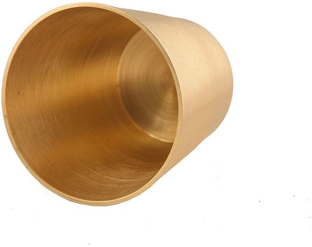 Gold 2 Pieces Brass Shots Glass Set Color Gold Capacity 50ml Material Brass Thickness 1.4 mm Packaging Type Box Set Content 2 - Image 2