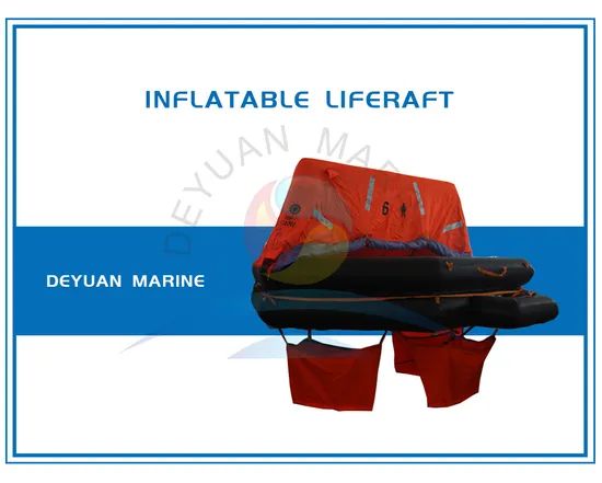 Solas Approved Self Inflating Life Raft 6 Person Model NO. DM Origin China Customize Yes Trademark Deyuan Certification - Image 2