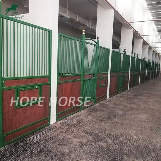Safe and Permanent Galvanized Horse Stable Panel Stall Horse Stall Equipment - Image 5