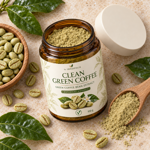 Green Coffee extract for Nutraceuticals standardised with chlorogenic acid and caffeine - Image 5