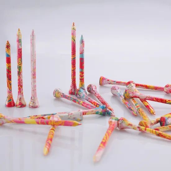 Colorful 70mm Golf Tees Bulk Package People Men Origin China Size 70/83mm Trademark MLG Condition New HS Code 9506390000 - Image 2