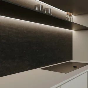 Black Sand Grain Pattern Sintered Stone Slabs - Image 4