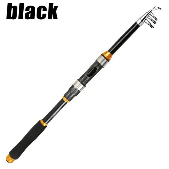 Factory Wholesale Streaming Rod Telescopic Fishing Rod Action M Section 1 Power Medium Weight(g) 152 Hardness Hard Material - Image 5