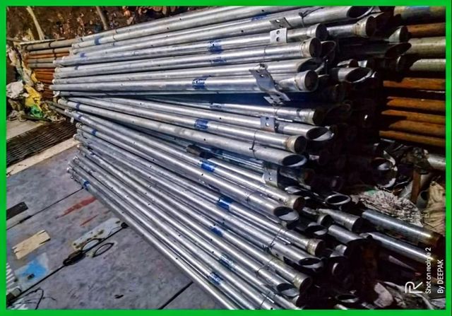 50 mm Gi Pipe Earthing Electrode Color silver Life Span Long Shape cylindrical Rod Diameter 50 mm Conductivity - Image 3